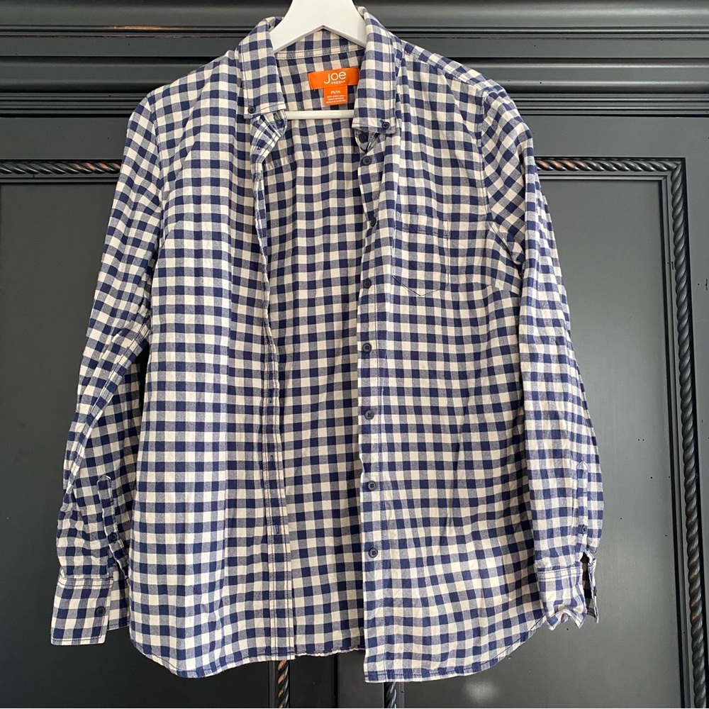 Joe Fresh VINTAGE Flannel 100% Cotton Shirt Medium - Picture 4 of 9